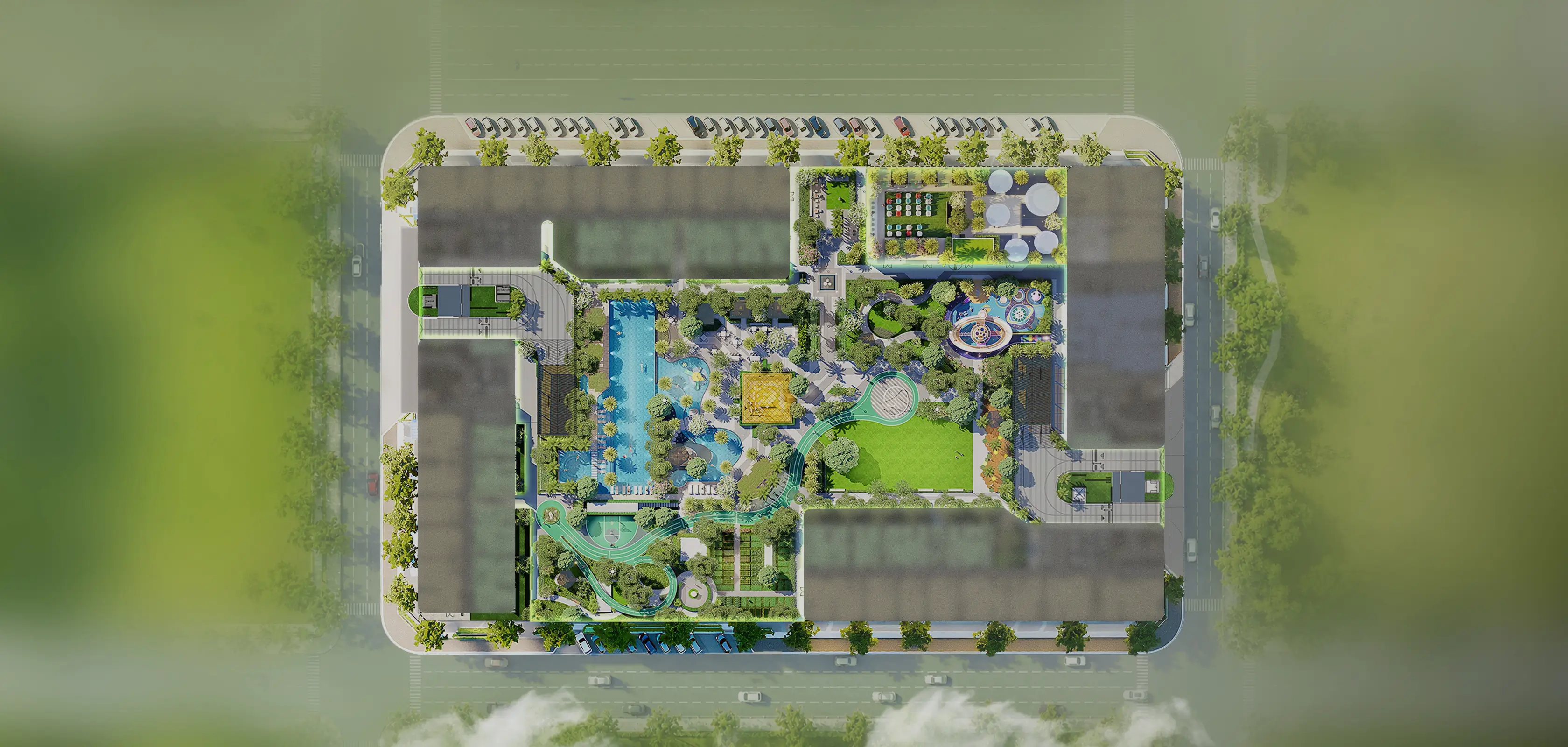 TT Genesis outdoor amenity map