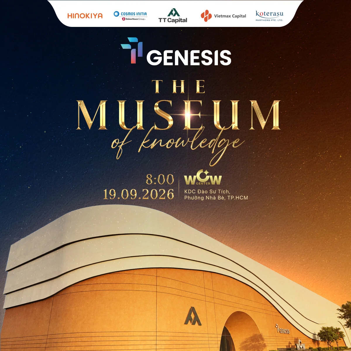 Khai trương WOW Center – The Museum of Knowledge